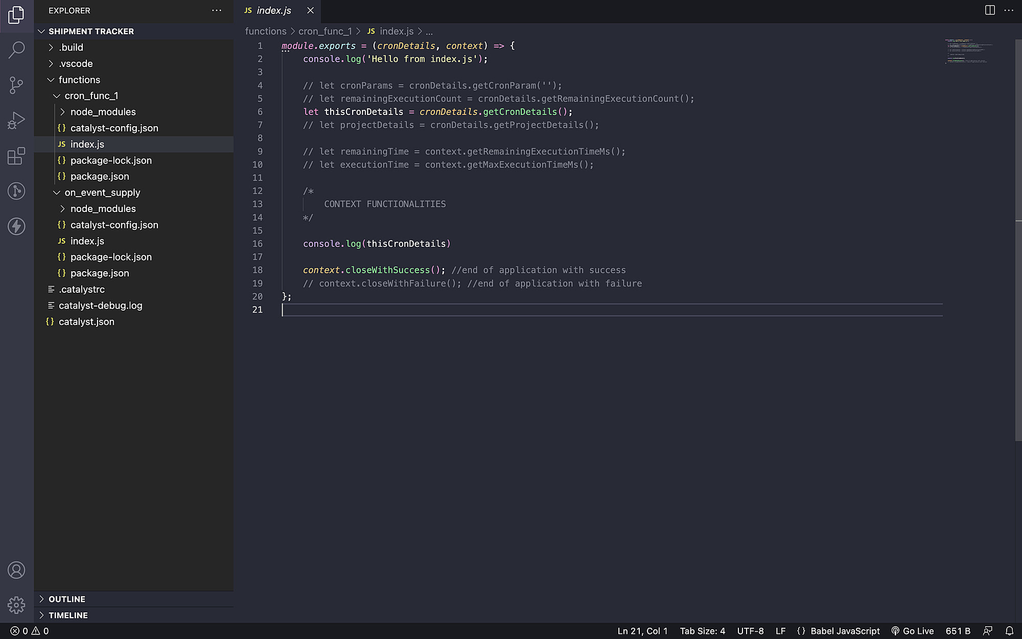 catalyst_tunneling_debug_vscode_node_openproject