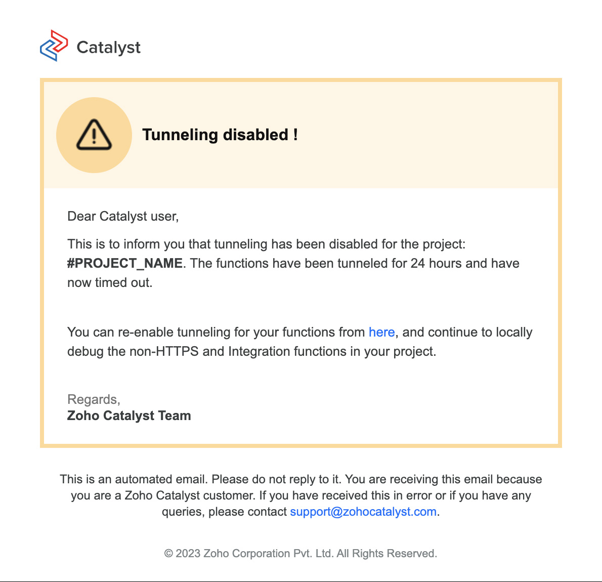 catalyst_tunneling_email_notification