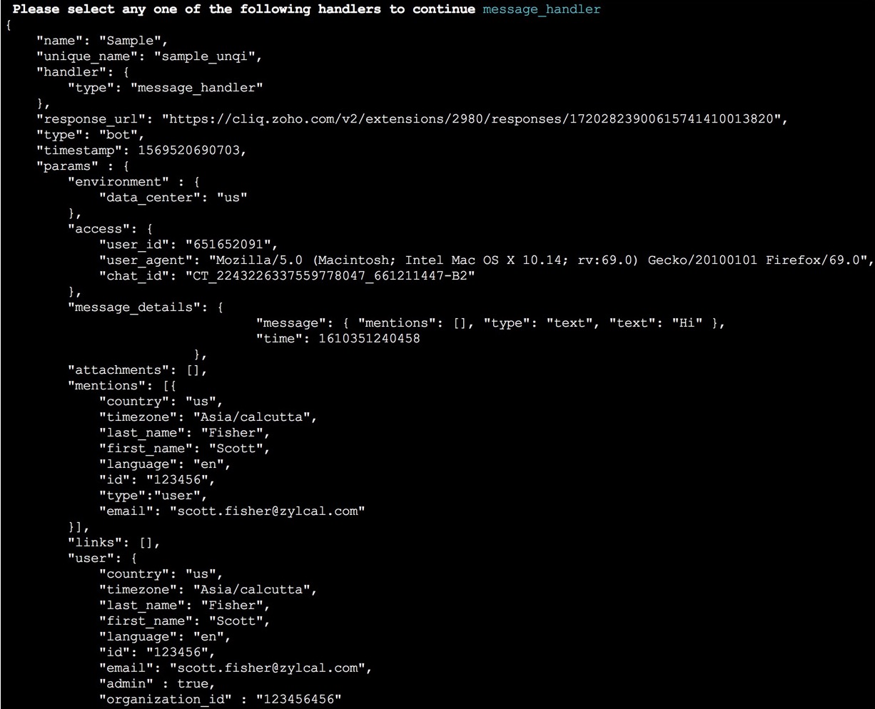 Integration Functions Payload Generation