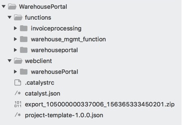 Import Project through init