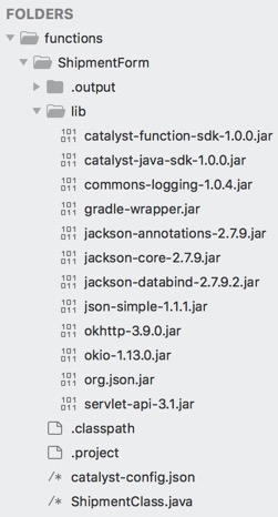 Initialize functions- Java Function Directory