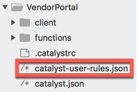Catalyst User Roles JSON