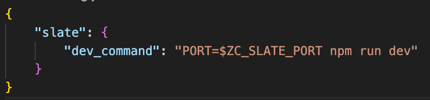 dev-command