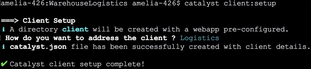 CLI Client Setup