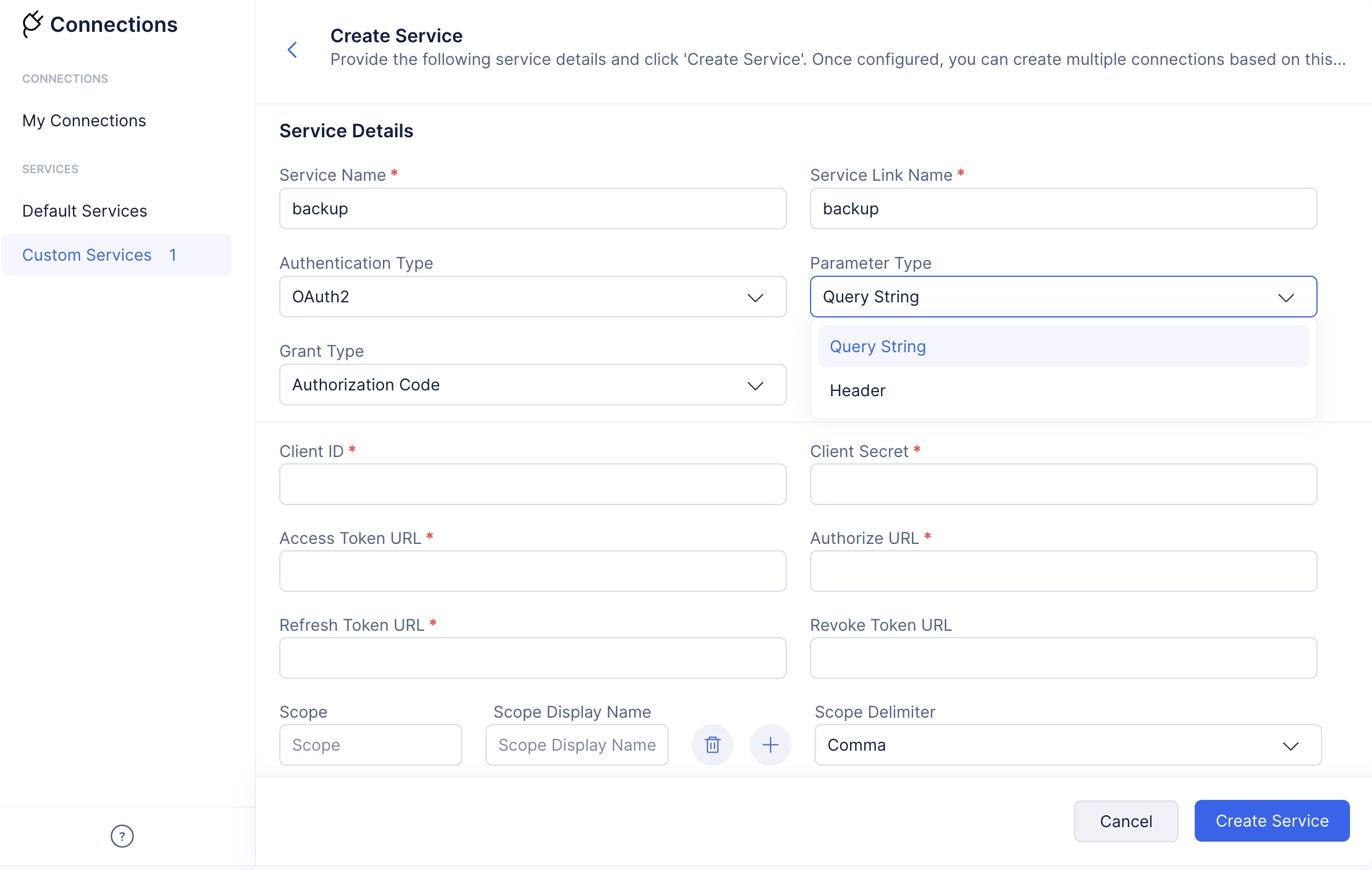 catalyst_cloudscale_connections_custom_service_ba_cs_auth2_sel_aparam
