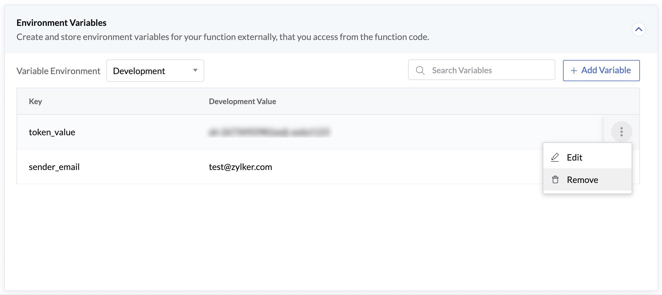 Functions- Delete an Environmental Variable