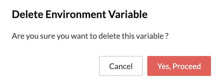 Functions- Delete an Environmental Variable