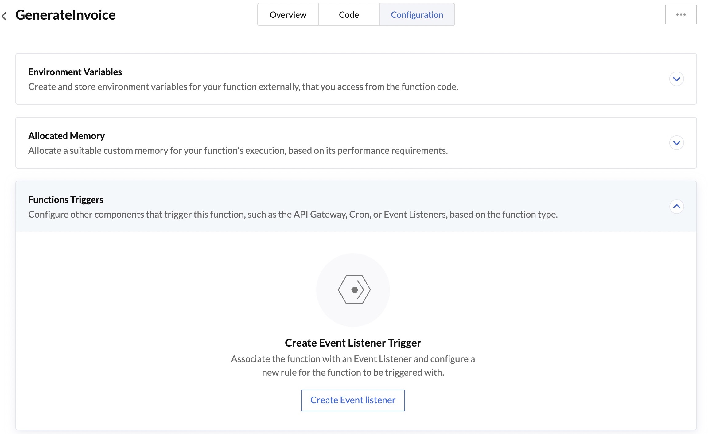 Functions- Event Listener Trigger