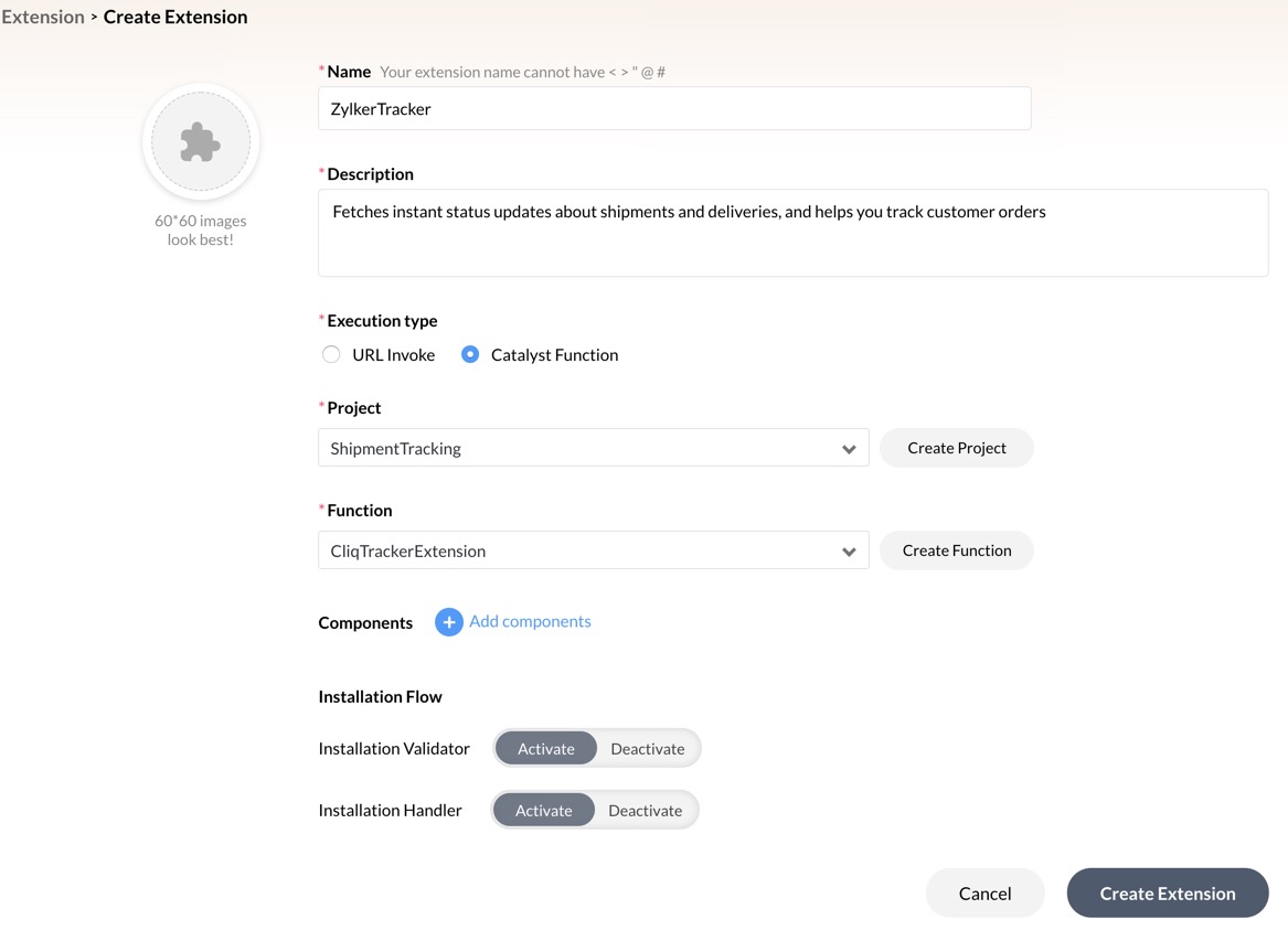 Functions- Cliq Integration Functions Extensions