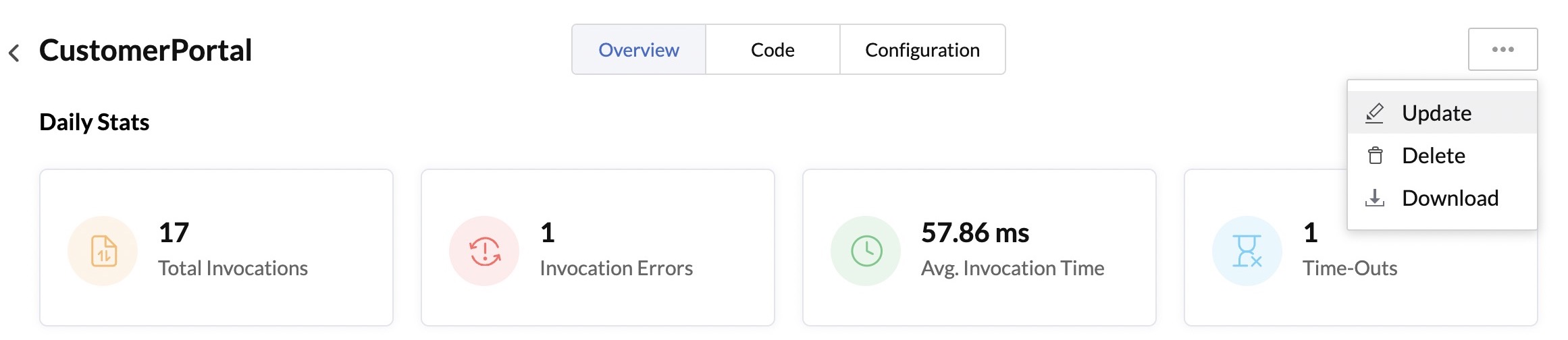 Functions- Update a Function