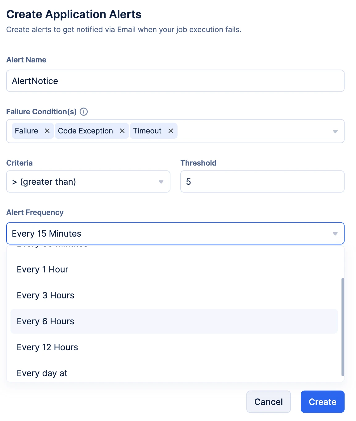 catalyst_job_Scheduling_app_alert_frequemcy_func