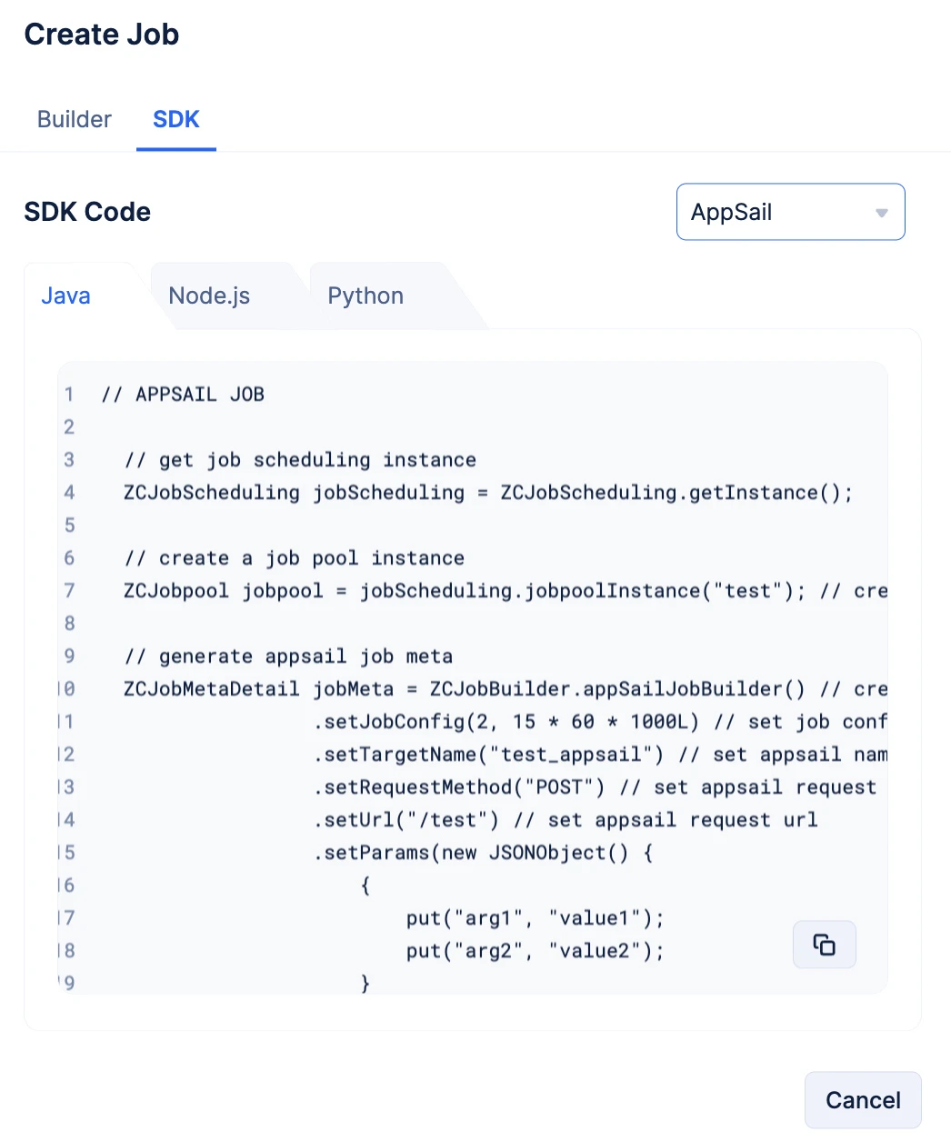 catalyst_job_scheduling_appsail_jp_sub_sdk