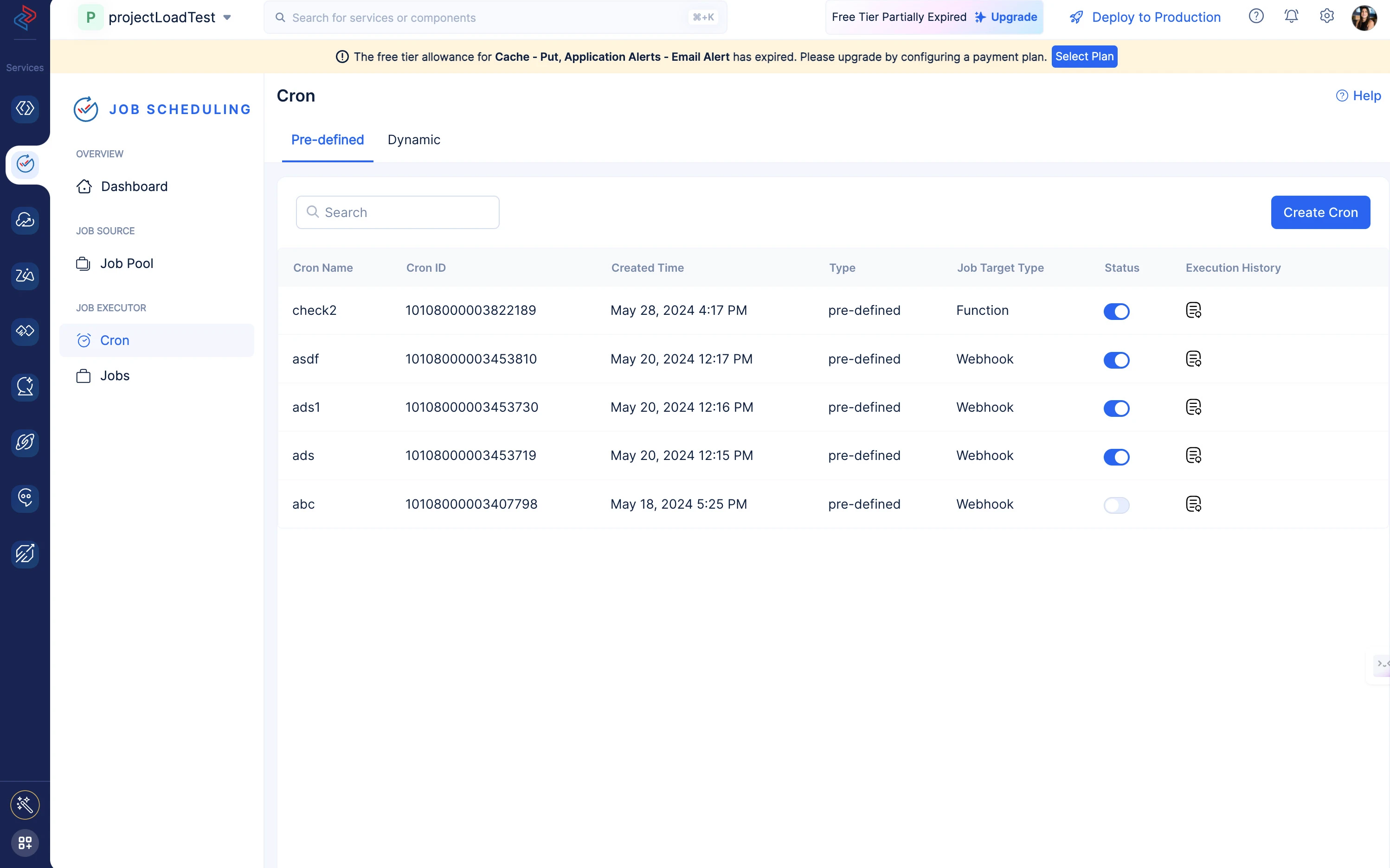 catalyst_job_scheduling_cron_home_page