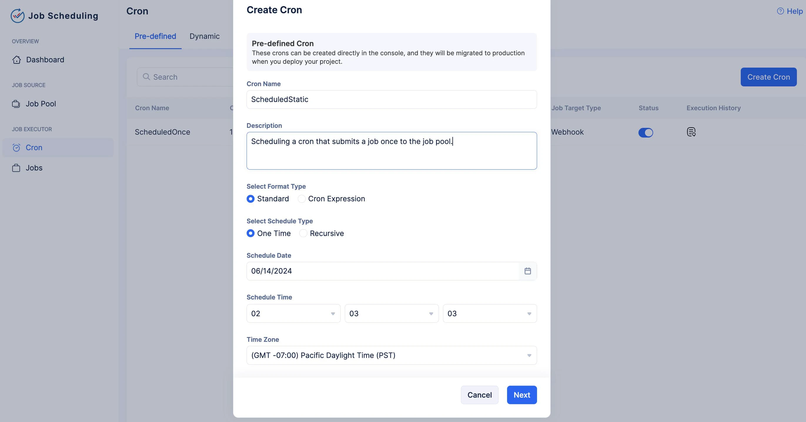 catalyst_job_scheduling_getting_predef_cron
