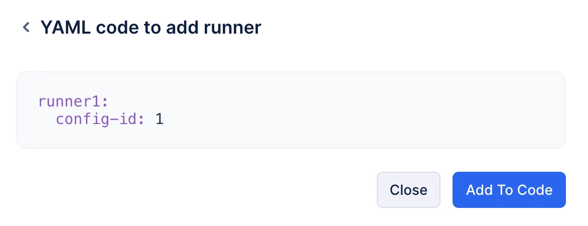 add-runner
