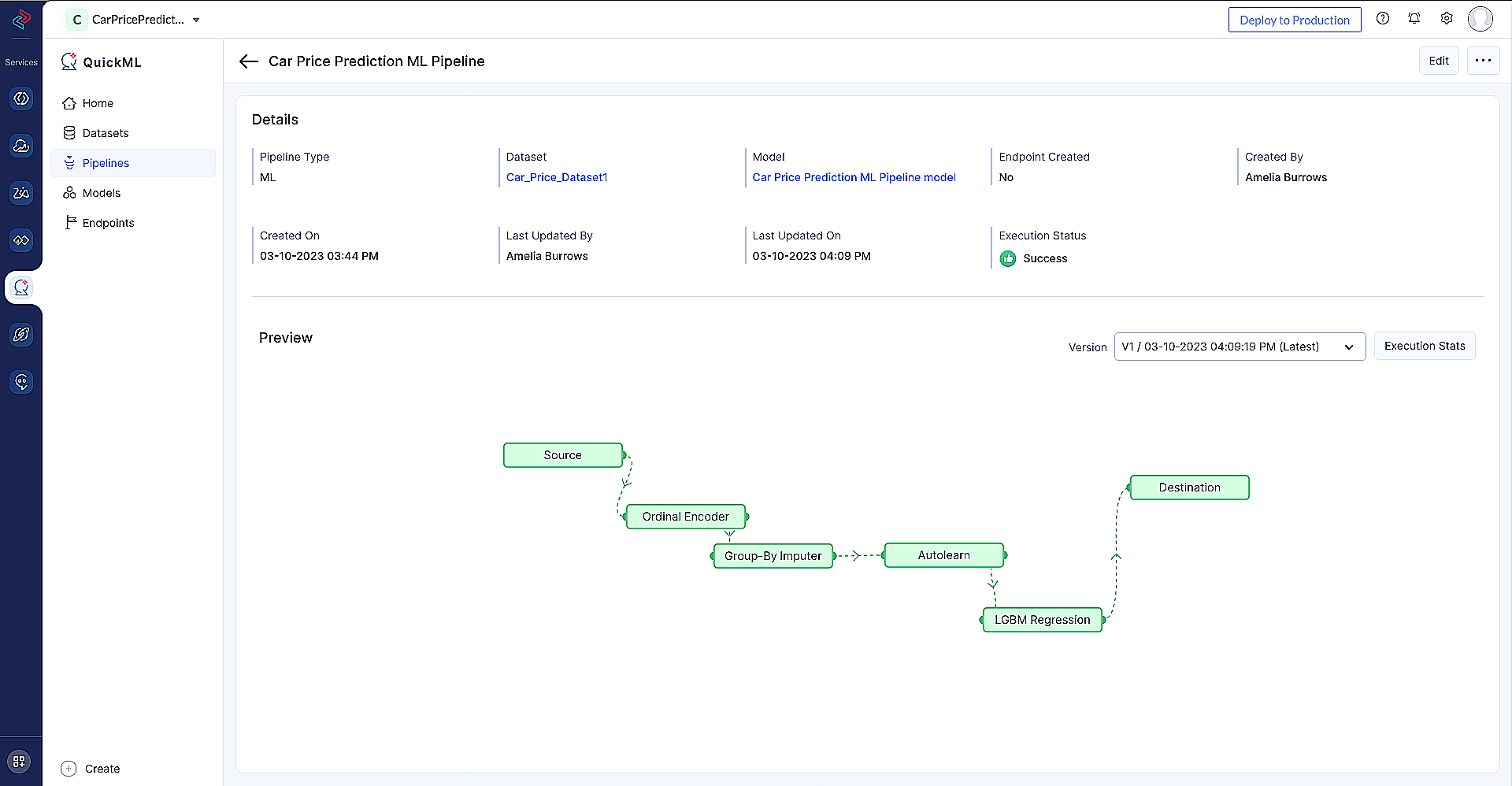 Create ML Pipeline 5