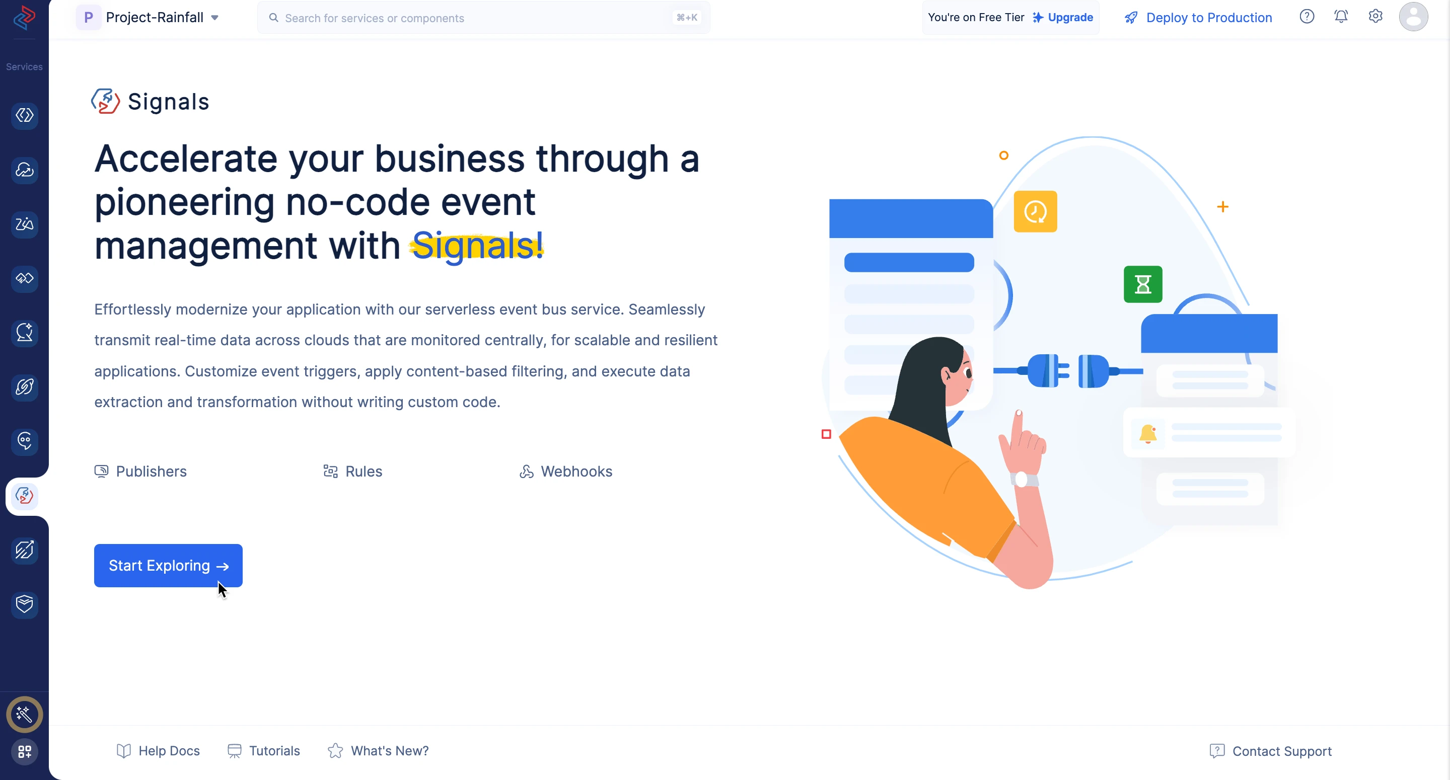 Home page of Catalyst Signals