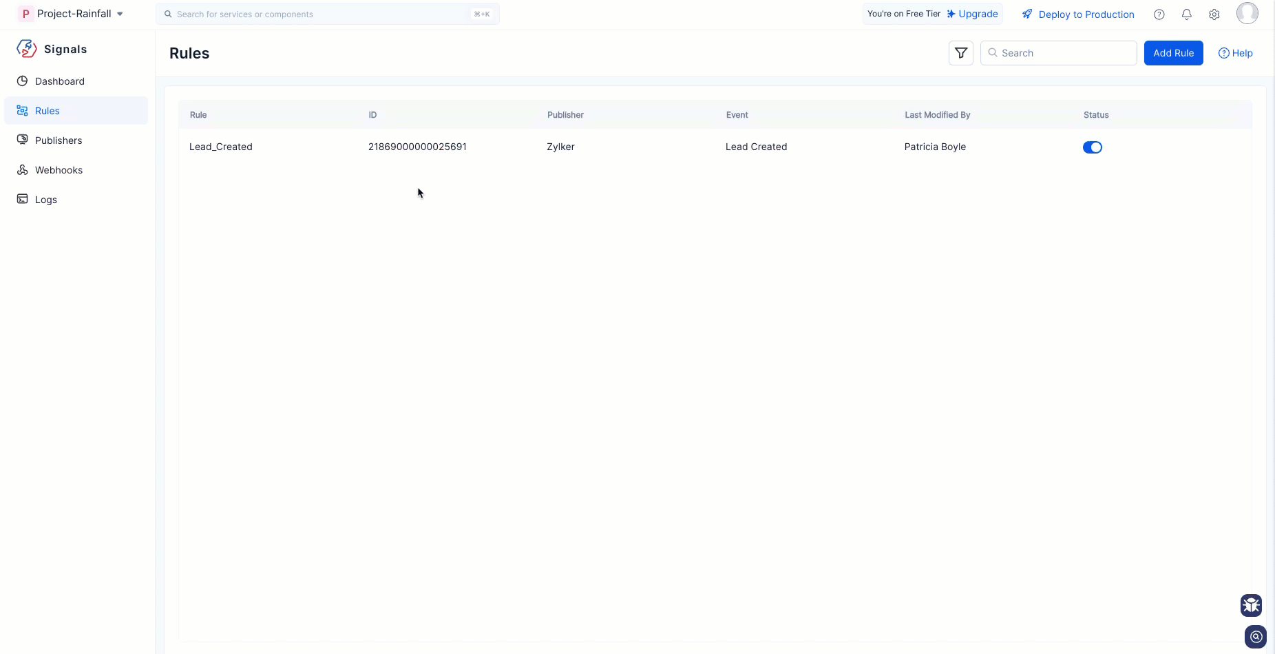 Configuring Application Alerts