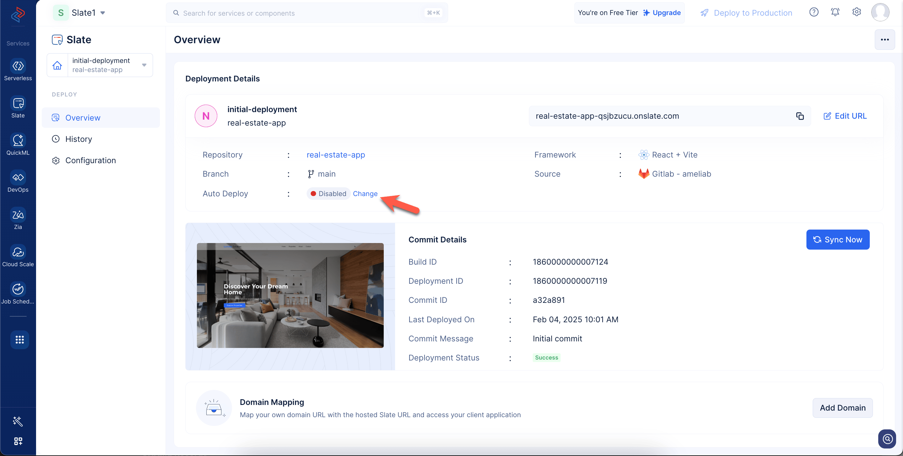 change-auto-deploy-public