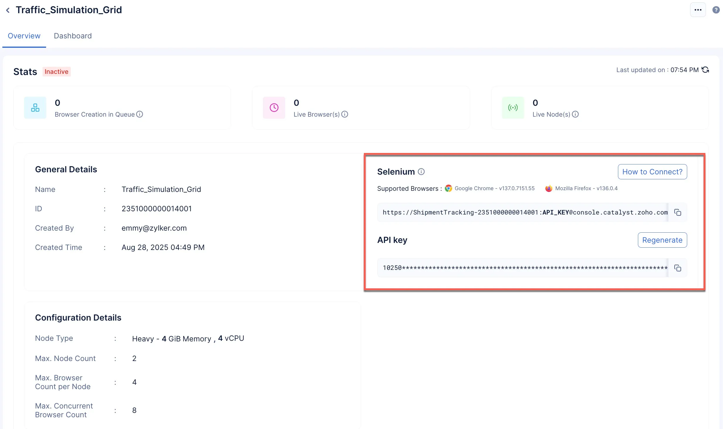 catalyst_smartbrowz_browsergrid_access_url