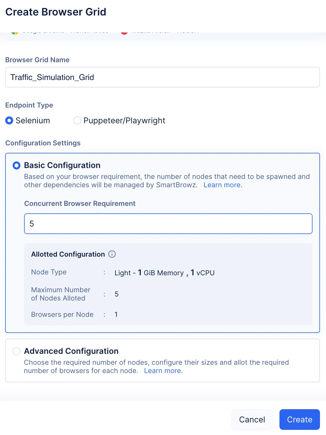 catalyst_smartbrowz_browsergrid_basic_config_now