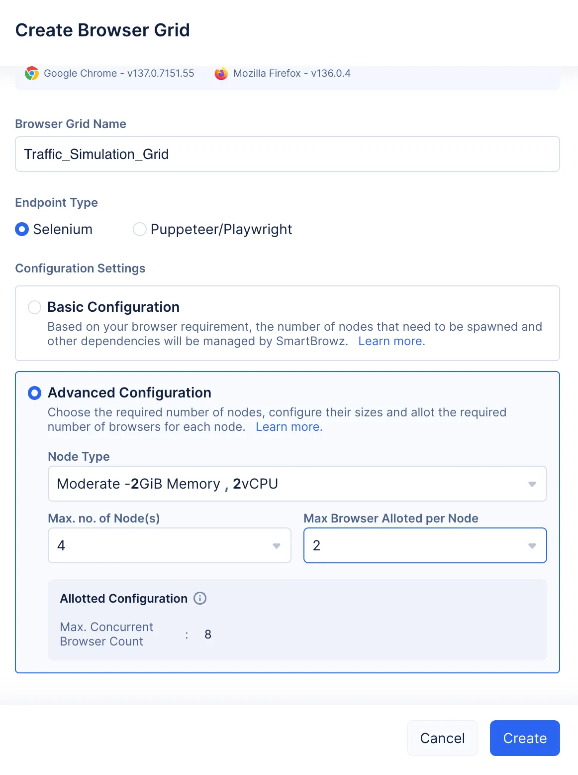 catalyst_smartbrowz_browsergrid_select_adv_config_mod_node_cmpltd