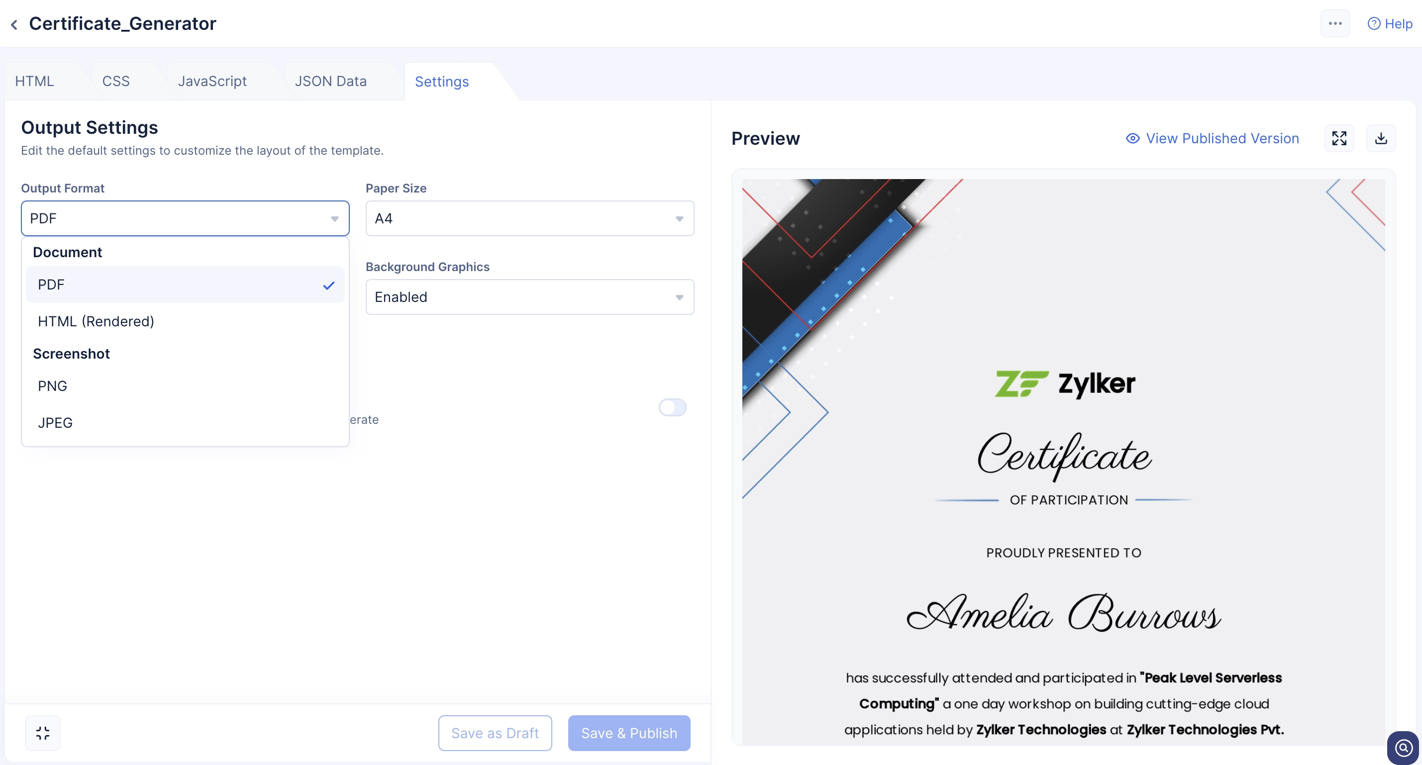 catalyst_smartbrowz_templates_output_format