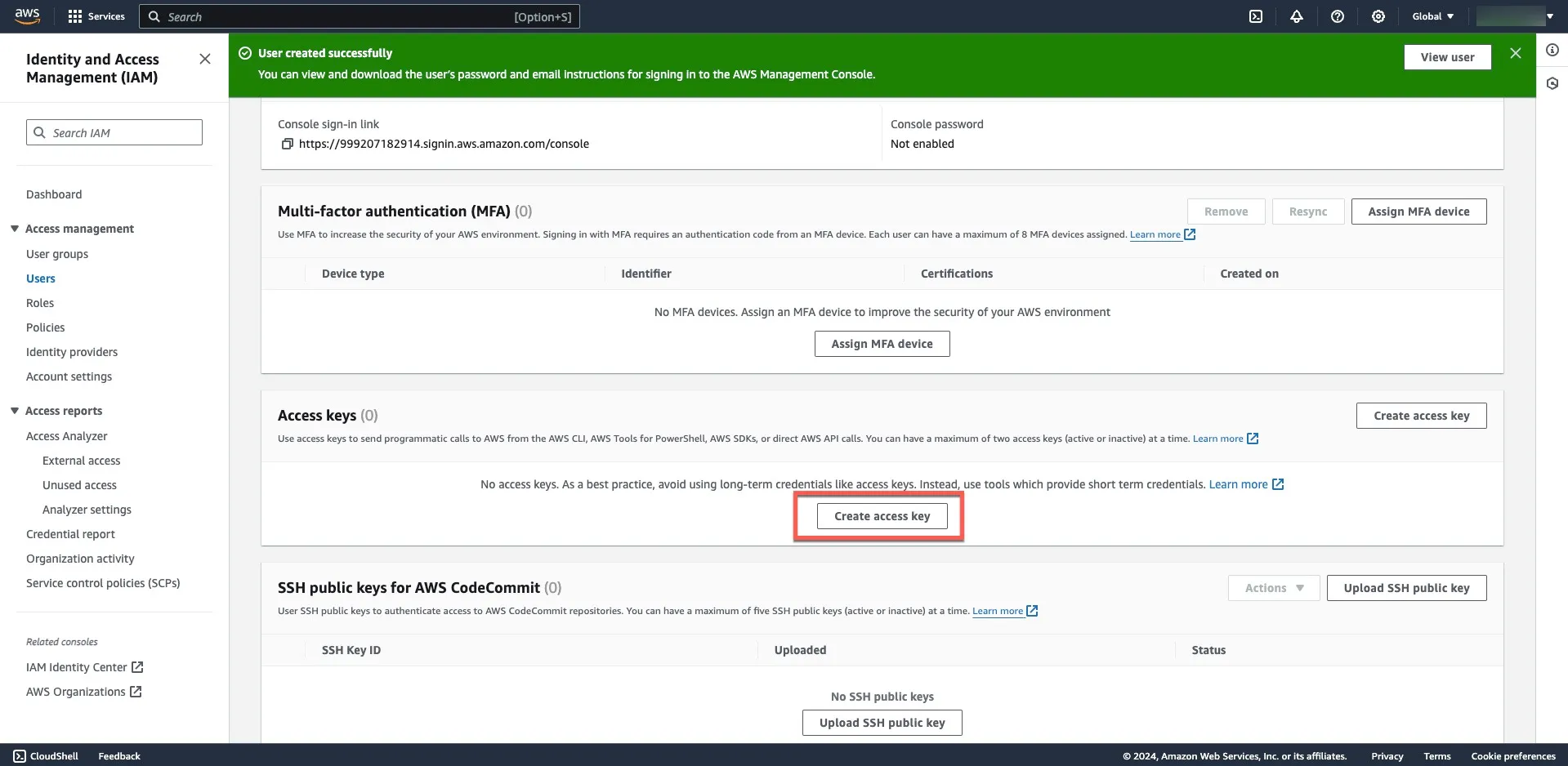 catalyst_stratus_aws_migrate_create_key_button