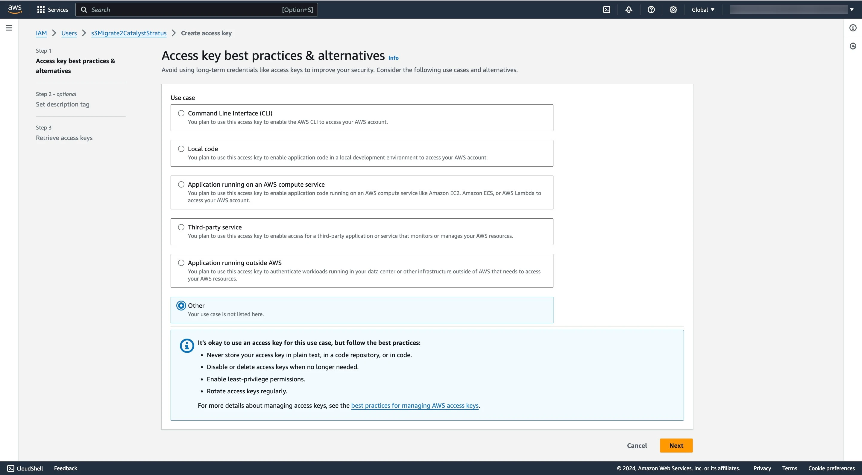 catalyst_stratus_aws_migrate_generating_keys_create_1