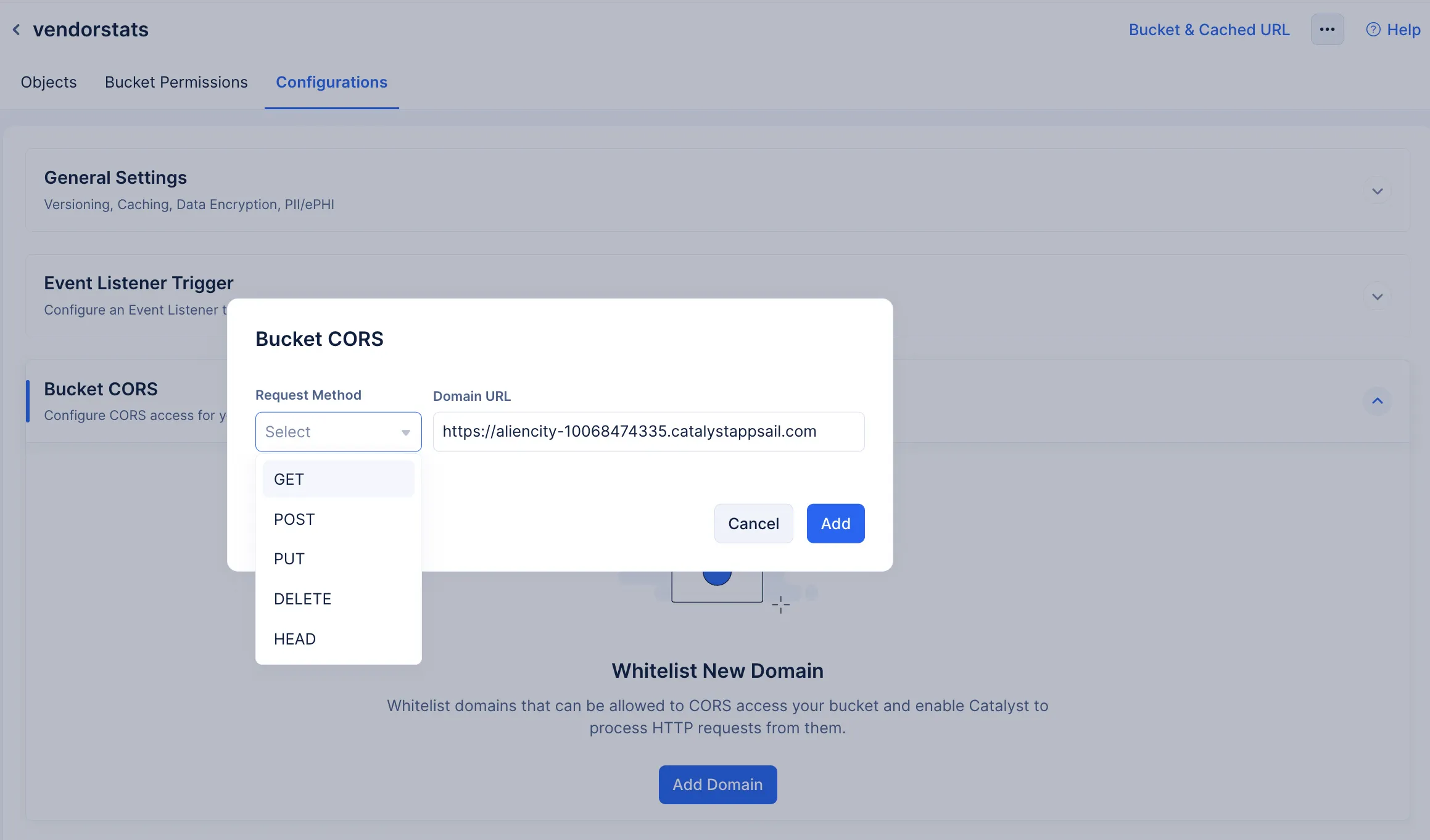 catalyst_stratus_cors_adding_domain
