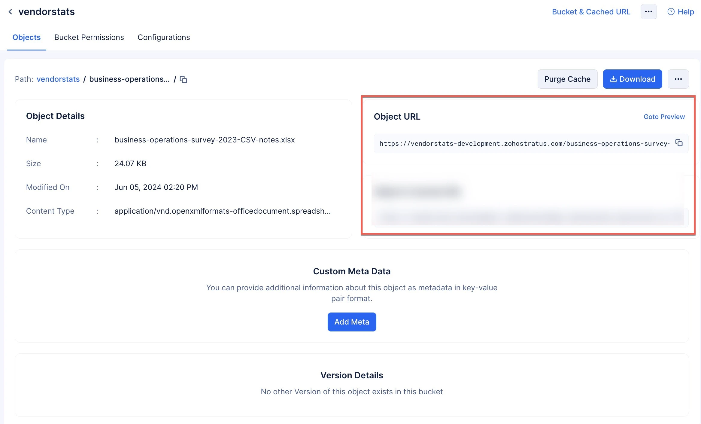 catalyst_stratus_object_view_urls