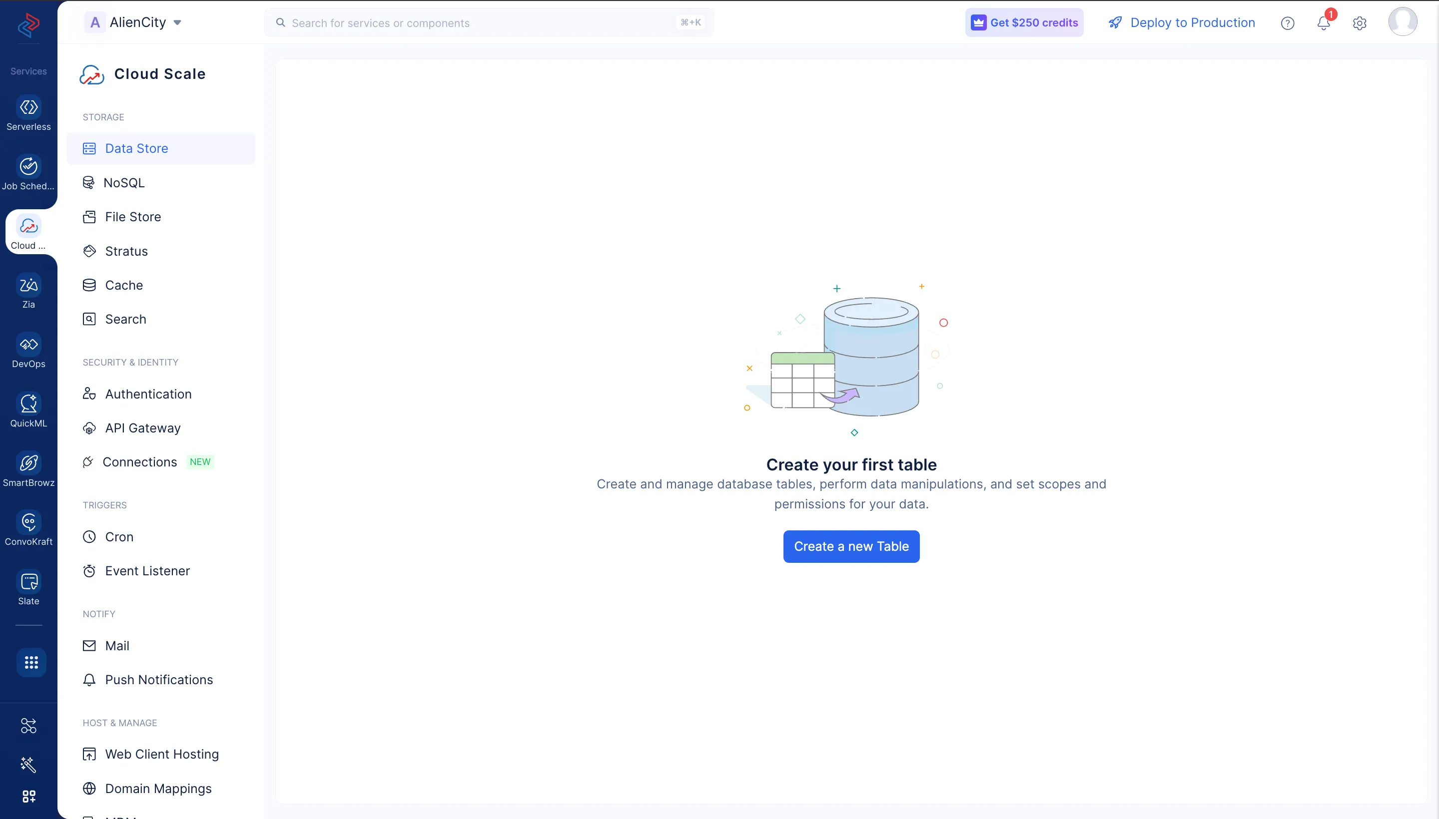 catalyst_alien_city_console_cloudscale_datastore_view