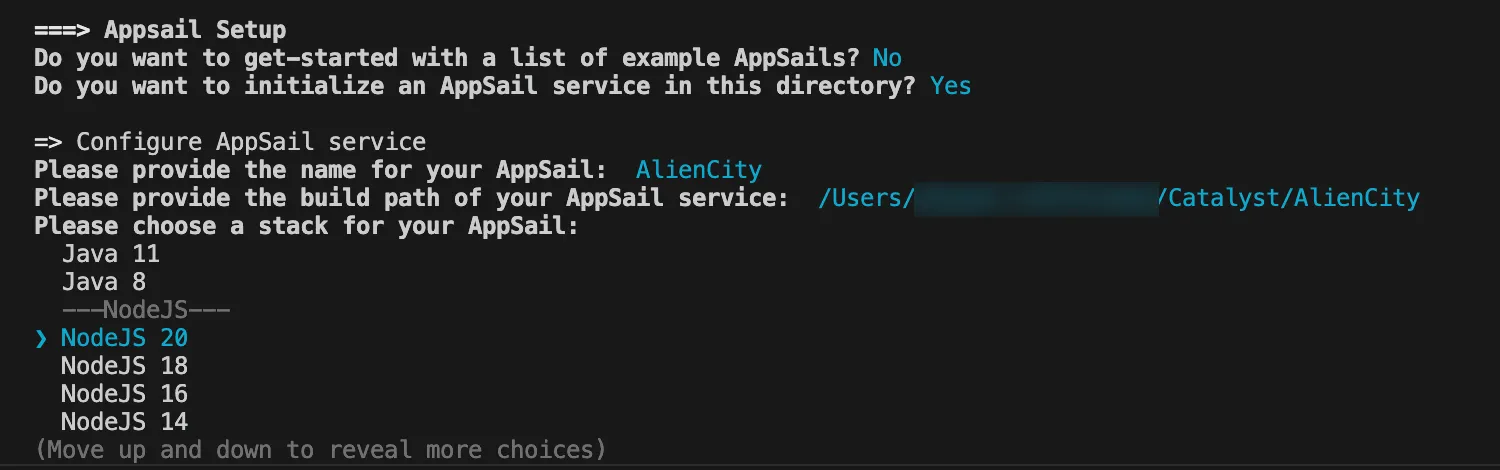 catalyst_alien_city_cli_appsail_stack_select
