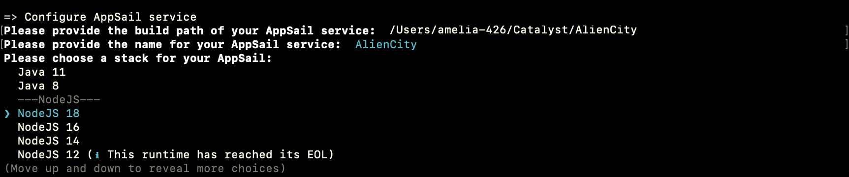catalyst_alien_city_cli_appsail_stack_select