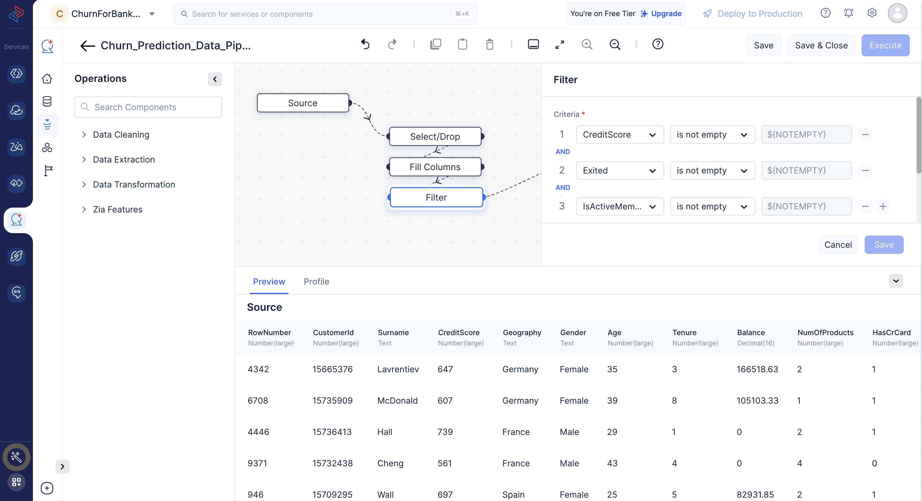 Data Filter