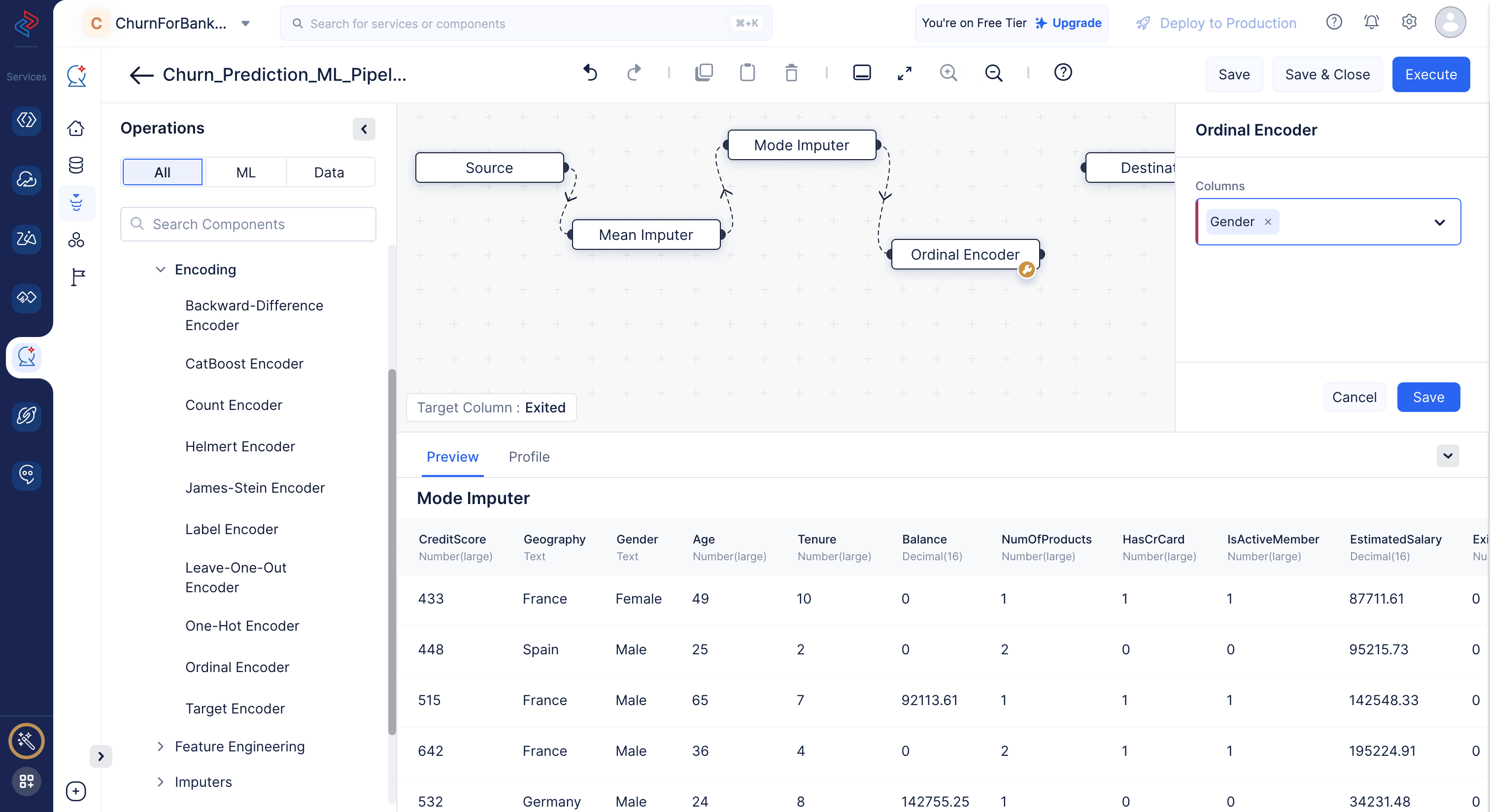 Ordinal Encoder