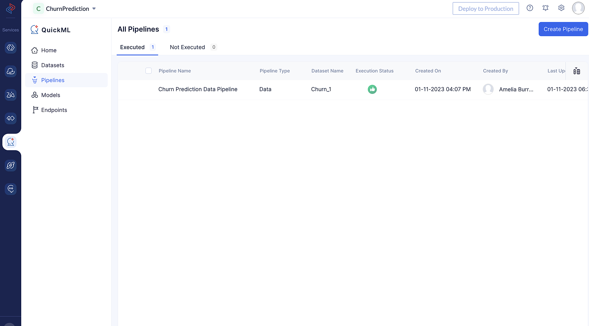 ML Pipeline Creation 1