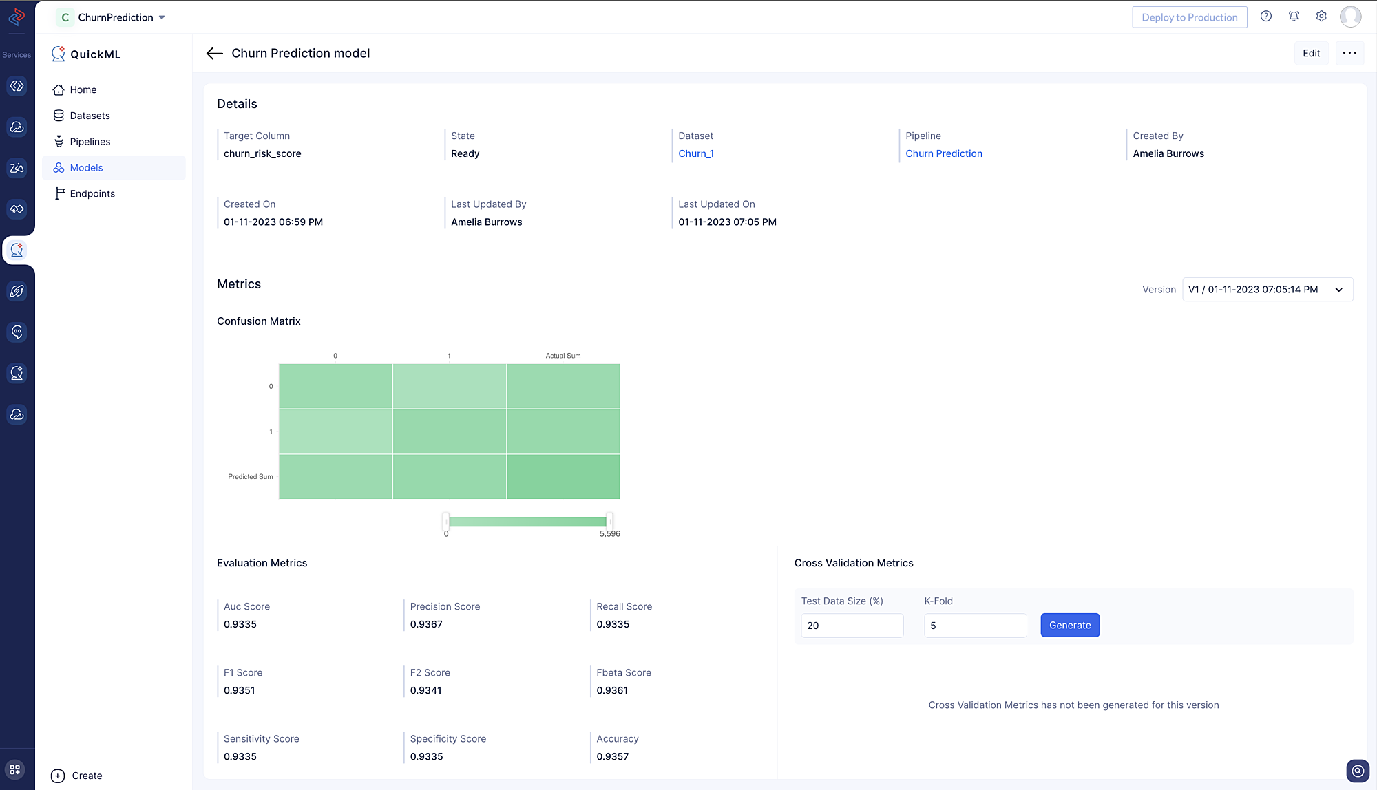 Model-Metrics