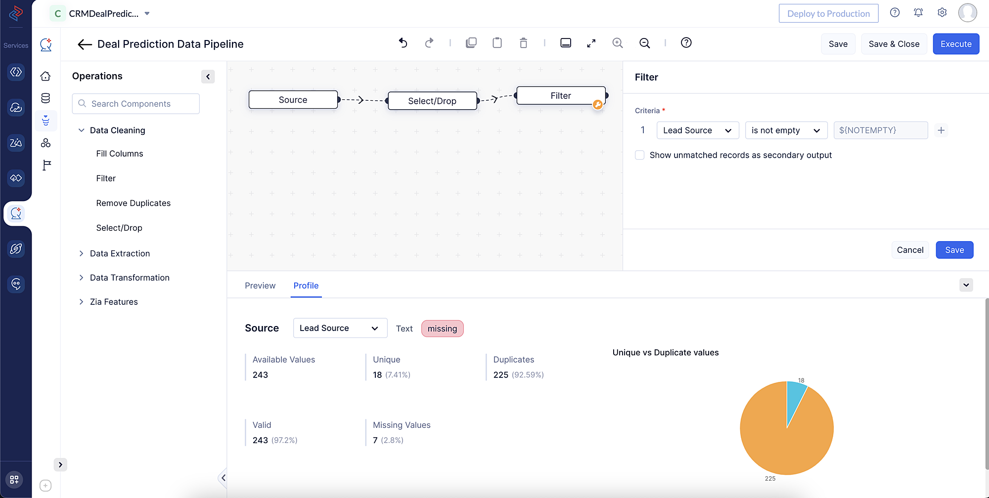 Data Filter