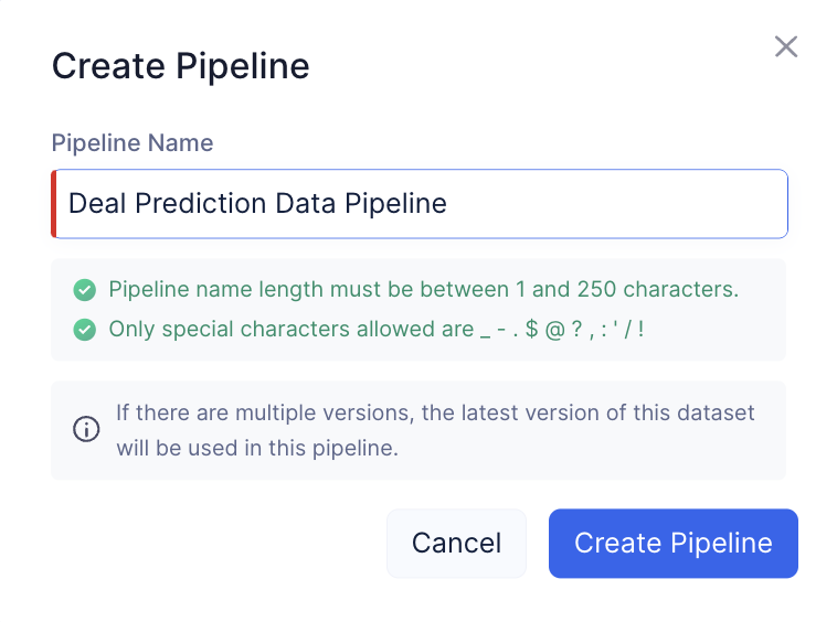 Pipeline Name