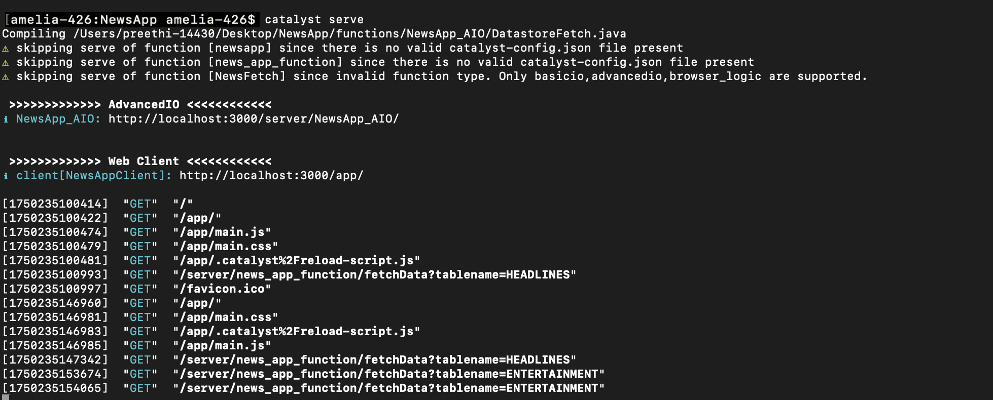 catalyst-serve-java