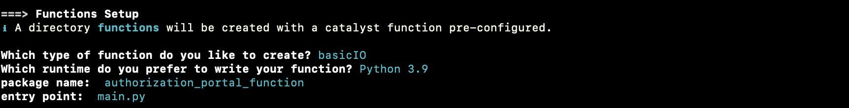 catalyst_authentication_hosted_python_func_setup_complete