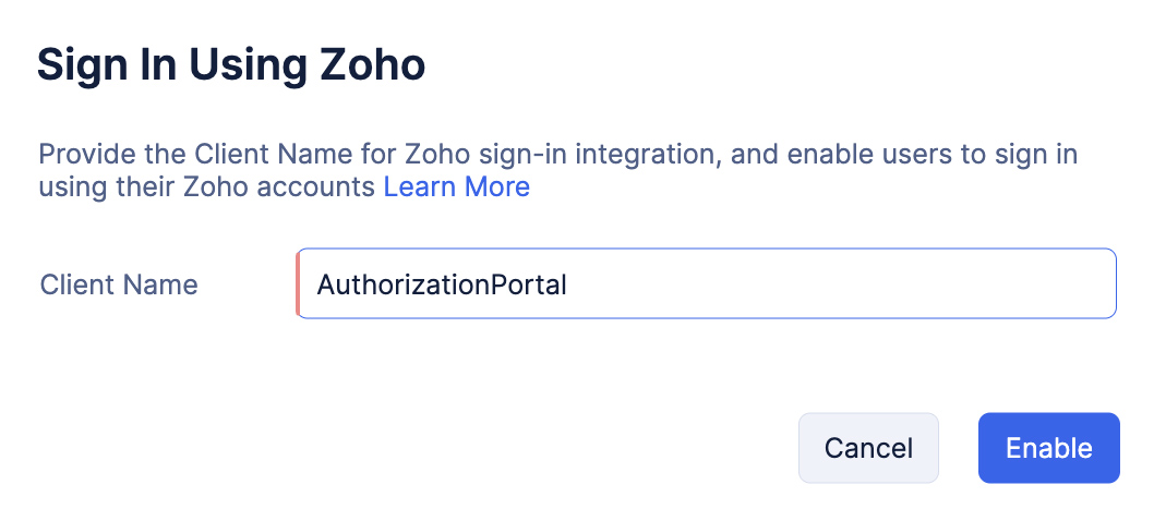 catalyst_authentication_social_login_zoho_configuring