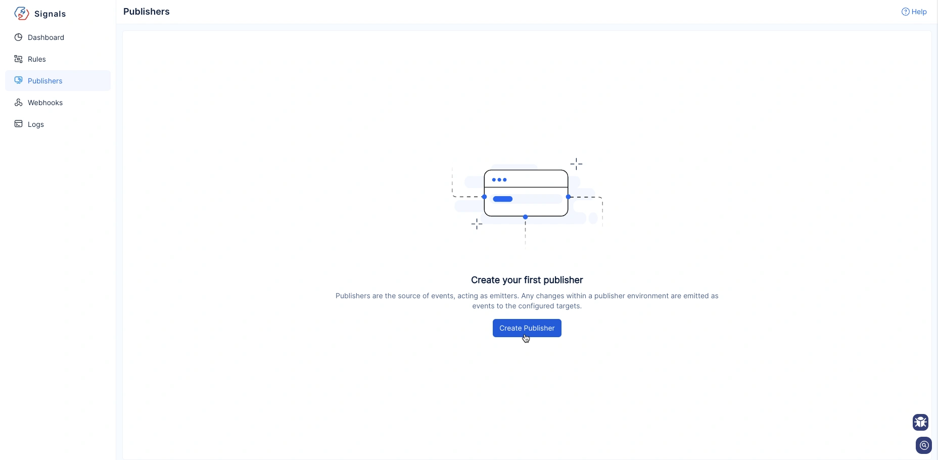 Create a Publisher