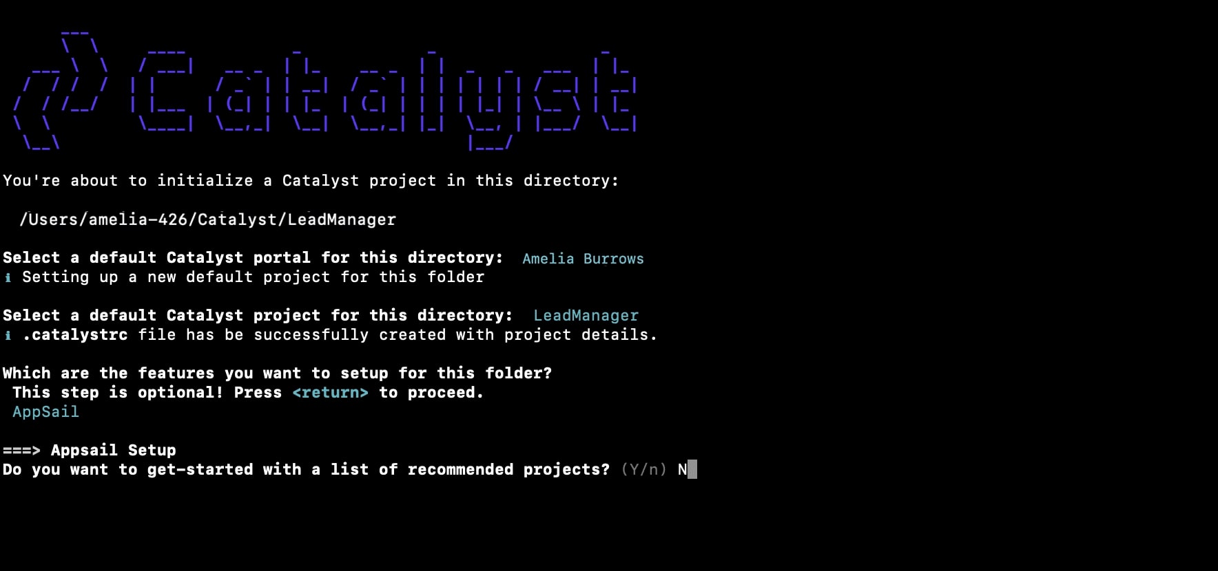 catalyst_tutorials_leadmanager_appsail_appsail_start_cli