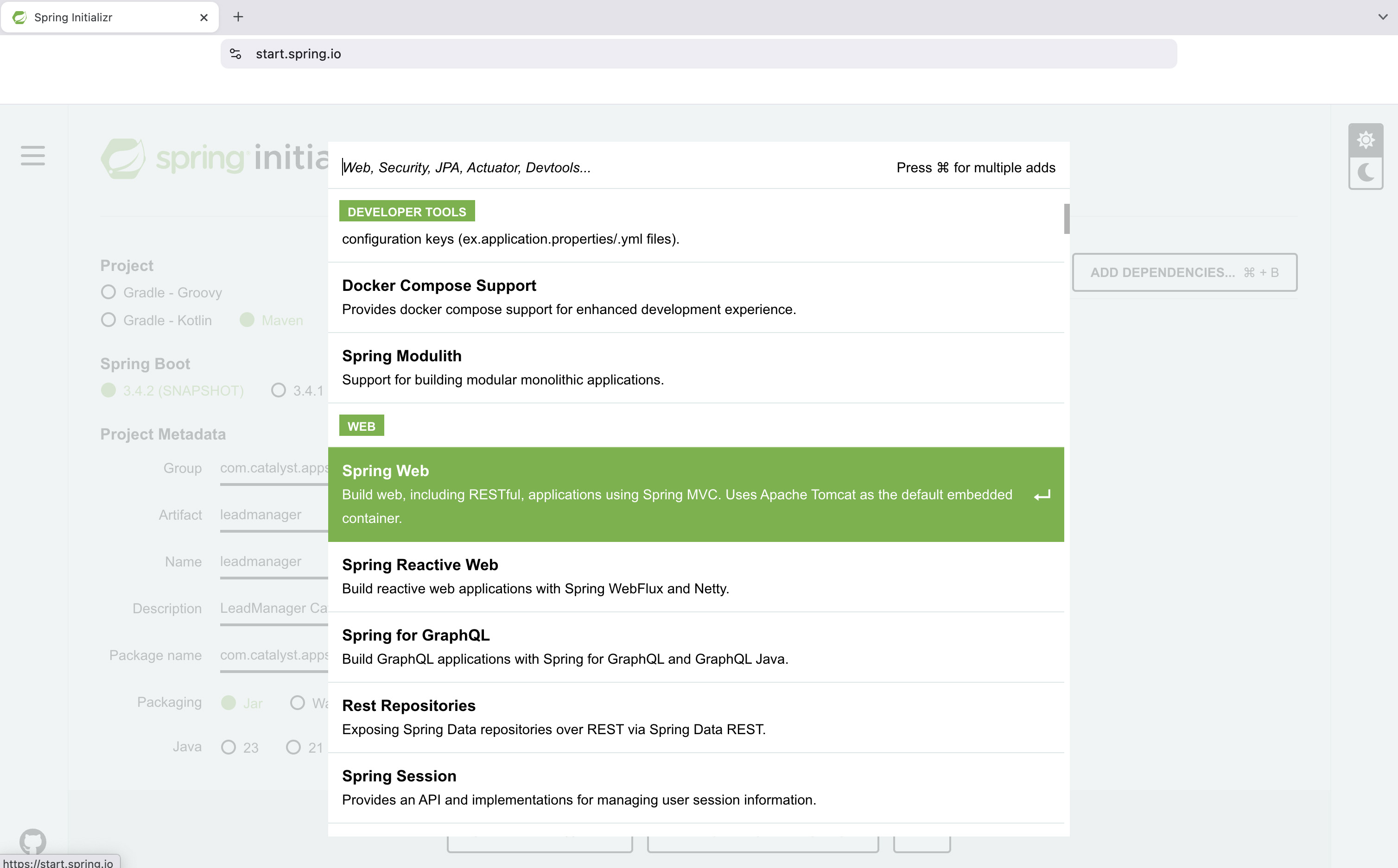 catalyst_tutorials_leadmanager_appsail_springboot_spring_web_sel