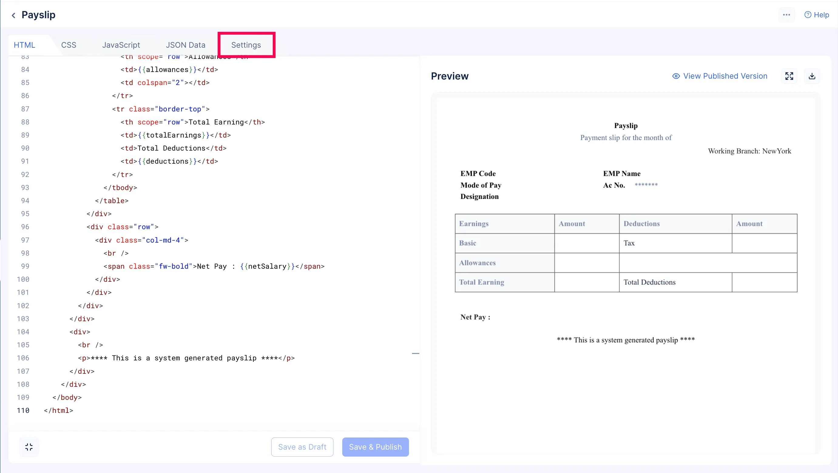 catalyst_payslip_template_setting_highlight