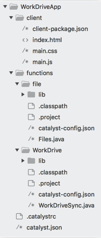 catalyst_workdrive_proj_dir_struct_java