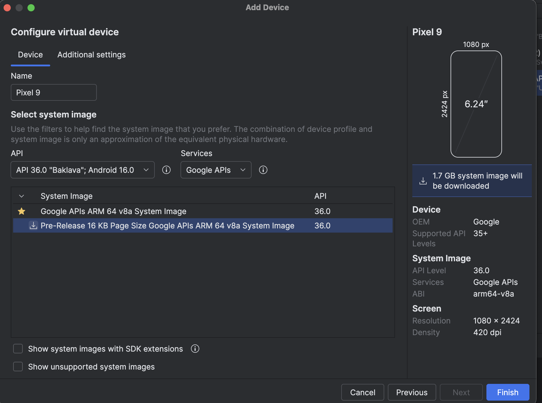 virtual-device-config